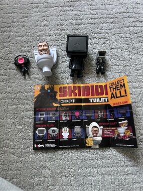 Skibidi Toilet Series Figures Set